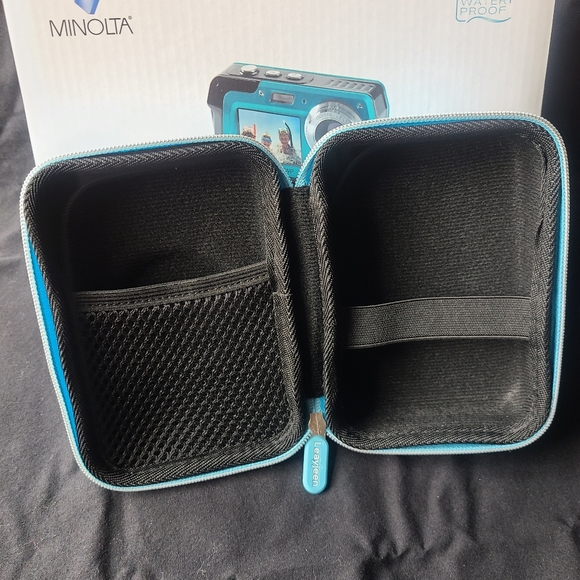 Minolta 48 MP Dual Screen Waterproof Digital Camera MN40WP - Picture 9 of 13